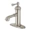 Kingston Brass KS7418BL Paris Single Lever Handle Bathroom Faucet, Brushed Nickel KS7418BL - alternate 1